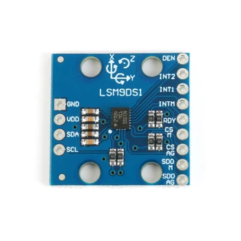 LSM9DS1 9DoF IMU Precizitāti Accel Mag Žiroskopu Attieksme Sensors SPI I2C par Arduino