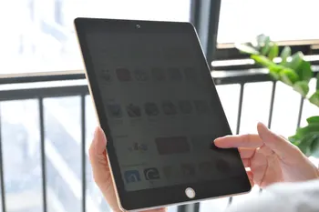 Apple iPad 2 3 4 Privātuma Rūdīts Stikls Priekšā Anti Glare Filmu Ekrāna Aizsargs