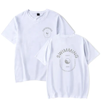 Karstā Pārdošanas Vasarā Mac Miller T kreklu apdruka Vīriešu Sieviešu Vasaras Modes Atdzist Mac Miller Balts T-Krekls, Kokvilnas Harajuku Hip Hop T-krekli augšu