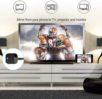 Jaunu Mirascreen G5 5G 4K Bezvadu HDMI-saderīgam Dongle TV stick Miracast Airplay Uztvērējs Wifi Dongle spogulis Ekrāna Streamer