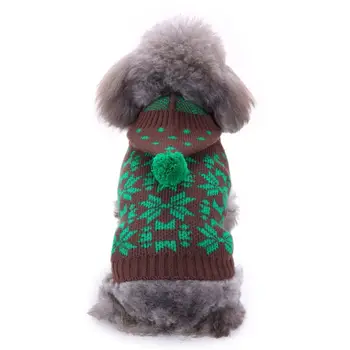Ziemassvētku Pet suņu apģērbu Rudens ziemas mājdzīvnieku apģērbu hoodies mētelis suņu Džemperi pet ziemā silts, biezs mētelis