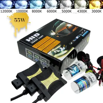 12V-55W-H13/9008(AUGSTS/ZEMS)-4300K-DC330 Auto LED Auto Lukturu Spuldzes, Lampas Foglights 