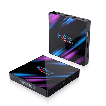 H96 Max 3318 Intelligent Network Set-Top Box 4k Hd Player 2gb+16gb, 4+32g, 4+64g Android 9.0