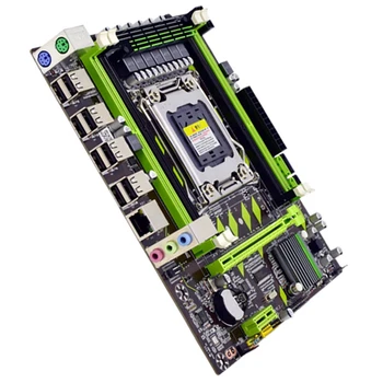 KARSTĀ-X79 Pamatplates X79G LGA 2011 DDR3 Atbalsta 4X16G M-ATX SATA III Mātesplati par LGA 2011 Xeon Procesors