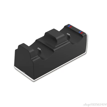 Roktura Kontrolieris USB Lādētāju Dual Uzlādes Doks Stāvēt Stacijas Statīva Turētājs PS5 Spēļu Konsoli Gamepad O10 20 Dropshipping