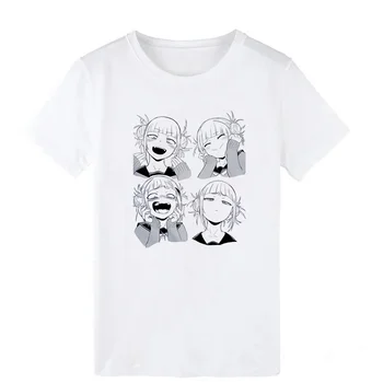 Ir 2021. Waifu Himiko Toga T Krekls Sievietēm Karikatūra T-krekls Sievietēm Harajuku Boku Nav Varonis Augstskolu Anime Drukāt Top Lakrosa Sieviešu Drēbes