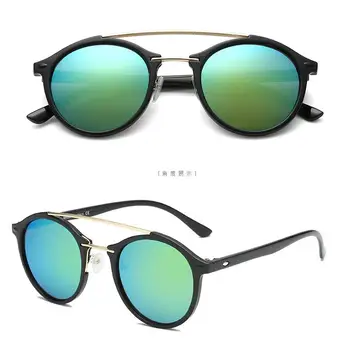 2020 vīrieši Vintage Apaļas Saulesbrilles vīriešu Modes 4266 Saulesbrilles Sieviešu Slīpums Lēcu Dāmas Toņos homme Zīmola Oculos Sieviete