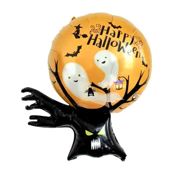 Karikatūra Halovīni Ķirbju Spider Spoku, Raganu Piepūšamās Folija Baloni DIY Halloween Puse Dekori Stērste Banner Grupa Krājumi