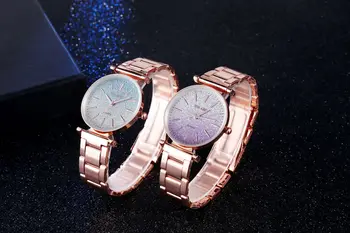 Reloj Mujer YOLAKO Rose Gold Acu Sievietēm Skatīties Modes Sieviešu Pulkstenis Dāmas skatīties Luksusa rokas Pulkstenis Sievietēm Relogio Feminino Zegarek
